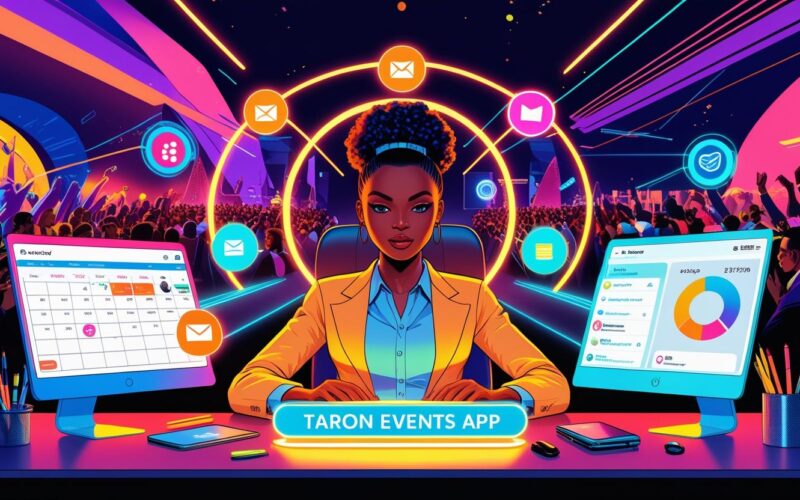 Taron Events App - Event Marketing Tools