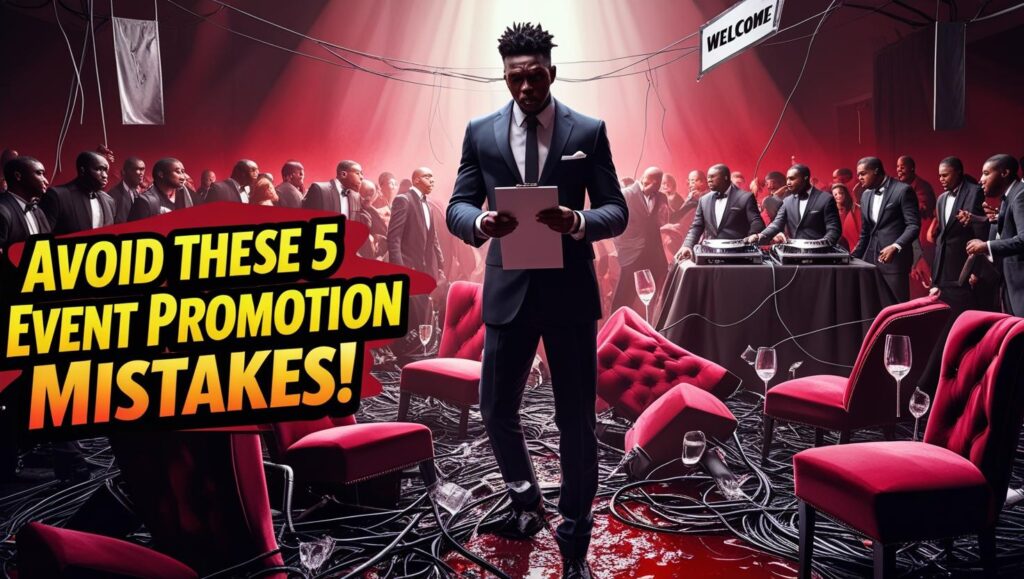 5 Event Promotion Mistakes African Organizers Make A Lot
